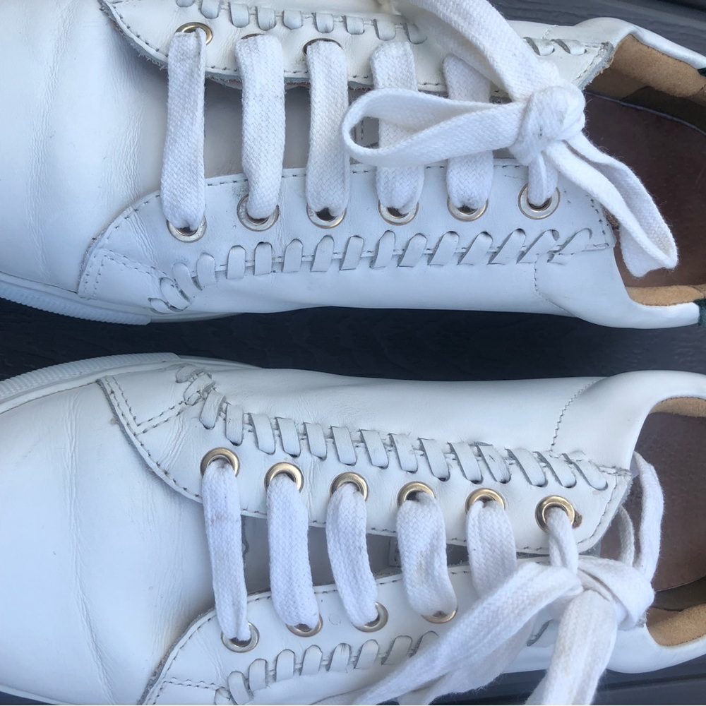 Jack Rogers Whitney Leather Sneakers sz 8,5 - Picture 4 of 13